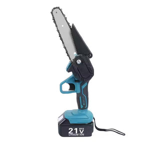 Single Hand Cordless Household Power Saw Woodworking Saw Electric Lithium Chainsaw Chain Saw